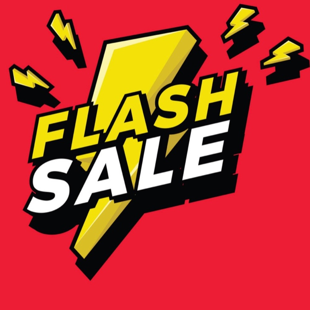 FLASH SALE TOMORROW!!!
